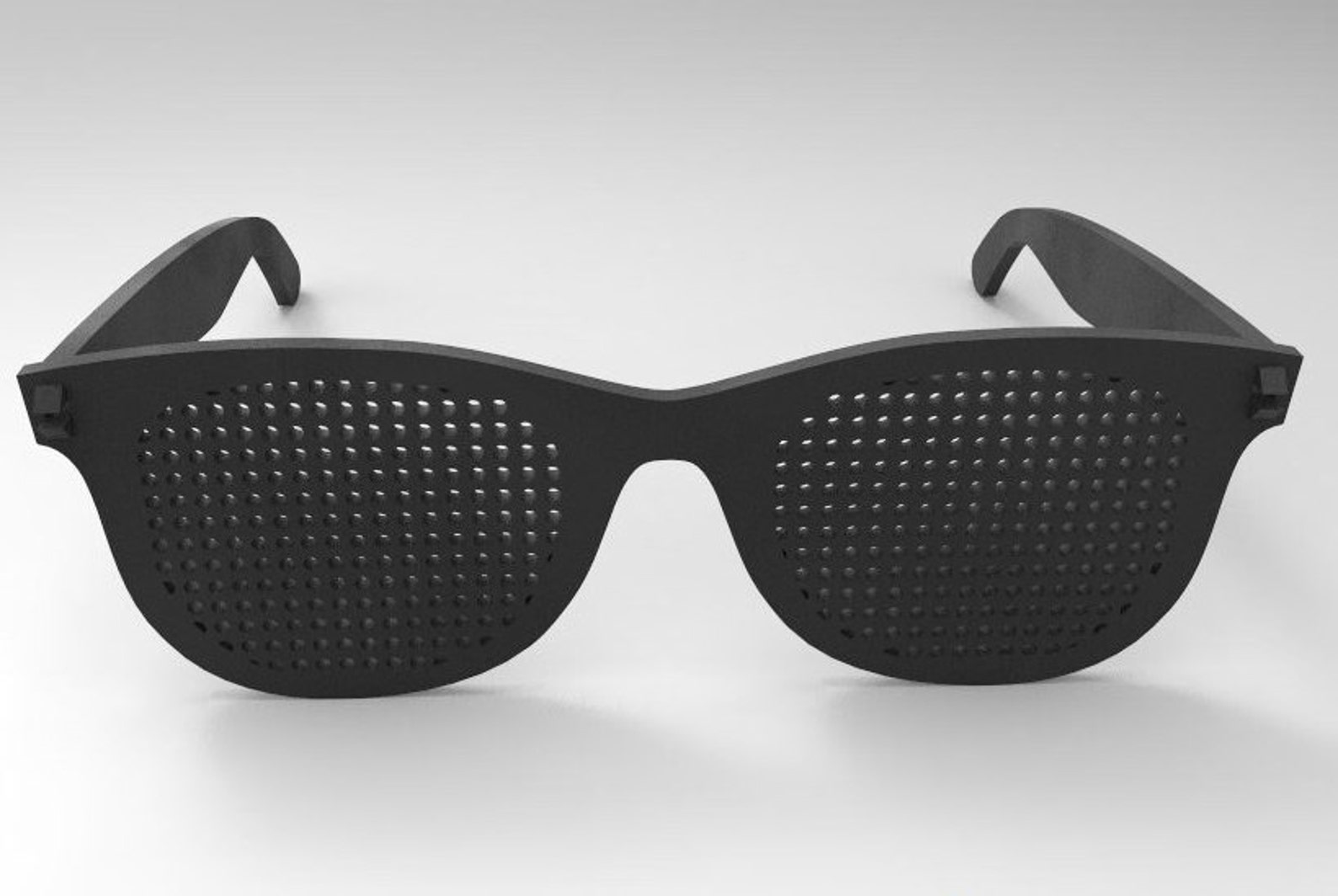Laser Cut CDR and Dxf File Pin Hole Glasses Eye Vision. This is Not a ...