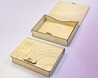 Customizable Laser Cut Wooden Book Cover Cdr file download