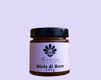 Bramble Honey - Raw Honey 100% From Sardinia - Natural from a Blue Zone area