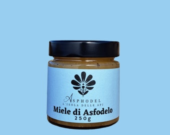 White Asphodel Honey - 100% Sardinian Raw Honey - Natural from a Blue Zone area