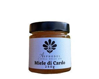 Wild Thistle Honey - 100% Sardinian Raw Honey  - Natural from a Blue Zone area