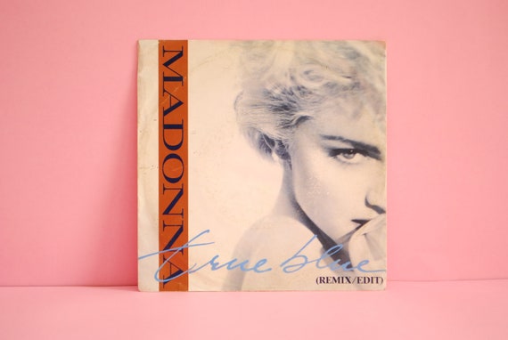 Madonna – True Blue (Remix/Edit) | Vintage 7" Record Vinyl | Eighties Classic | Retro Covers |