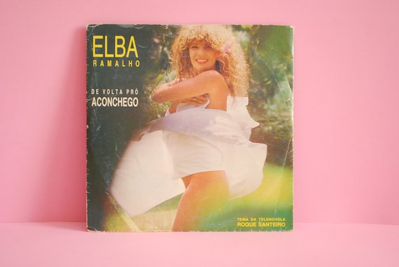 Elba Ramalho - De Volta Pró Aconchego | 7"Record Vintage Vinyl  | Brazilian Eighties Forró | Novela Roque Santeiro