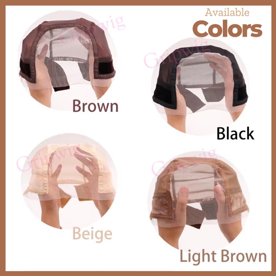 Perücken-Griffkappe Für Damen – Transparente Spitze, Mit Wimpern & Kamm, Verstellbar Für Kopfumfang 55,9–61 Cm