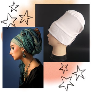 Tichel Volumizer, Will make any Hair cover look stunning on your head, fits under Tichel, Headscarf, any head covering