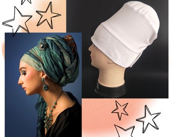 Tichel Volumizer, Will make any Hair cover look stunning on your head, fits under Tichel, Headscarf, any head covering