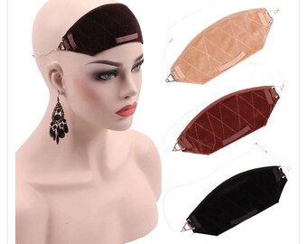 Wig grip No-Slip Comfort Band to Secure large to Medium Toppers & Wiglets, Eliminates Clips No More Clips or Combs hair
