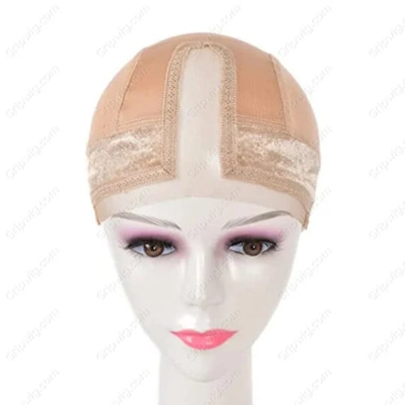 Lace Wig Grip Cap | Silk Cap with Built In Velcro Headband | Non Slip Wig Gripper for Keeping Lace Front In Place | No Clips Combs or Glue