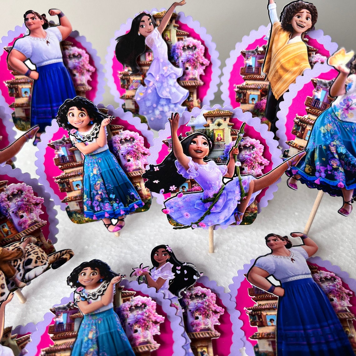 Encanto Cupcake Toppers/encanto Party Decorations/encanto Etsy