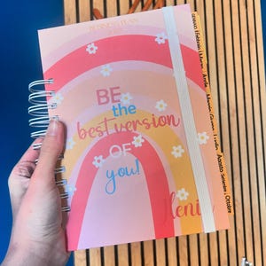 agenda business plan con nome  2025 con copertina rigida formato a5