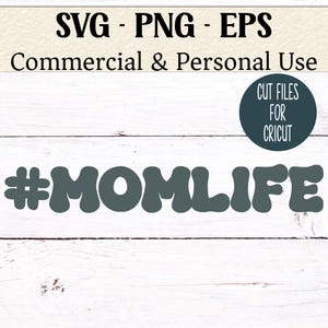 Maman SVG | Funny Mom Life SVG coupe fichier pour Cricut & Silhouette | Citation de maman fatiguée SVG pour t-shirts, tasses | Utilisation commerciale