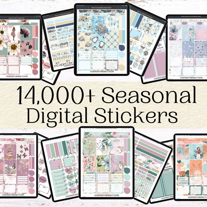 Goodnotes Stickers - Etsy