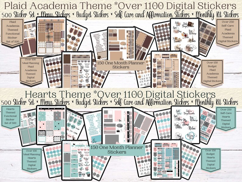 Digital Sticker Pack Volume 2 | Digital Planner Stickers | Goodnotes ...
