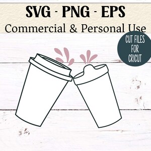 Café et gobelet SVG | Funny Mom Life couper fichier | Salut maman SVG pour Cricut & Silhouette | Conception mignonne de maternité | Utilisation commerciale | PNG