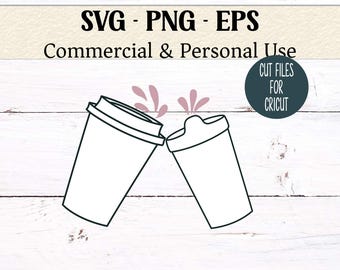 Funny Mom Life Coffee & Sippy Cup SVG: Cricut Silhouette Cut File