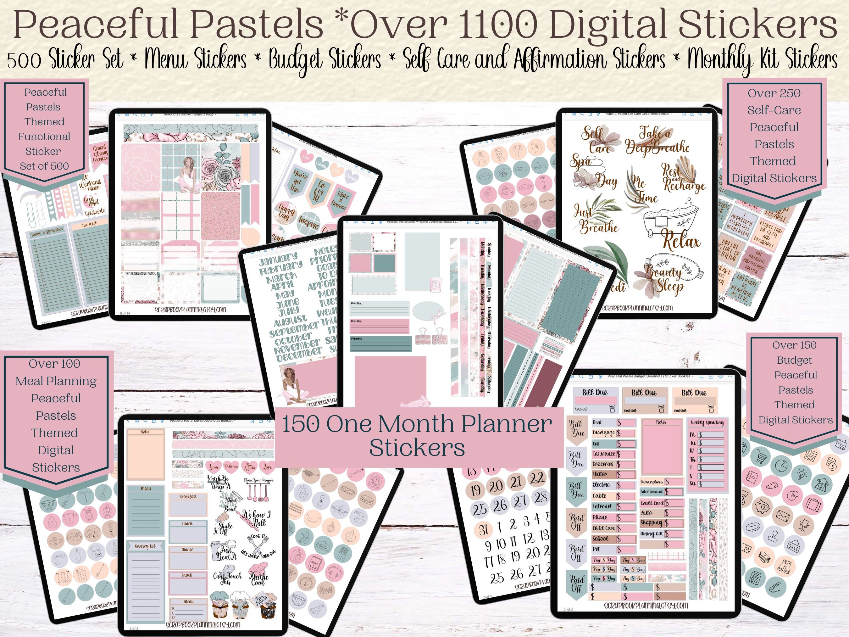 Digital Sticker Pack Volume 2 | Digital Planner Stickers | Goodnotes ...
