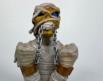 Iron Maiden Büste (Eddie) 3D Gedruckt, 18cm Iron Maiden Eddie Figur Charakter 3D Gedruckt