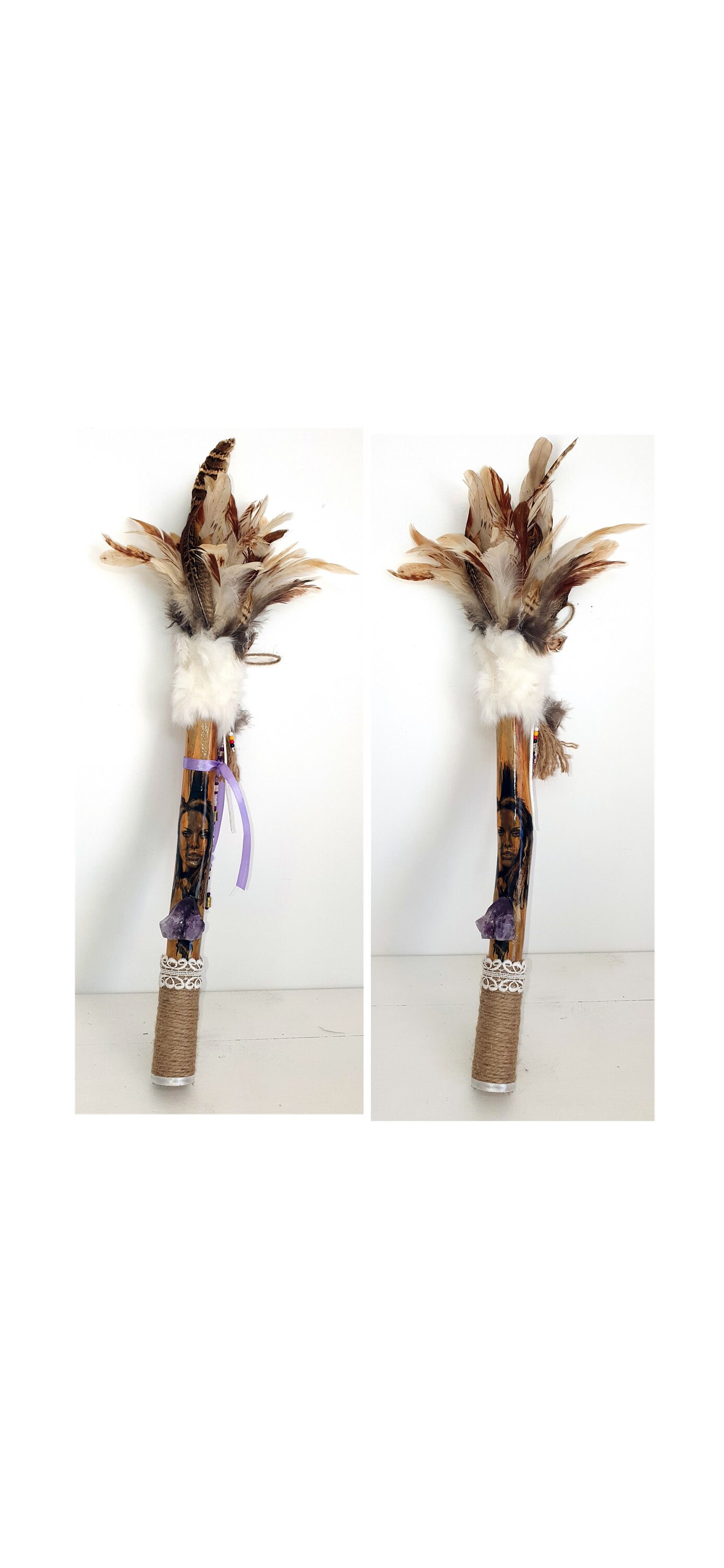 Bâton de Parole Indienne Angelli