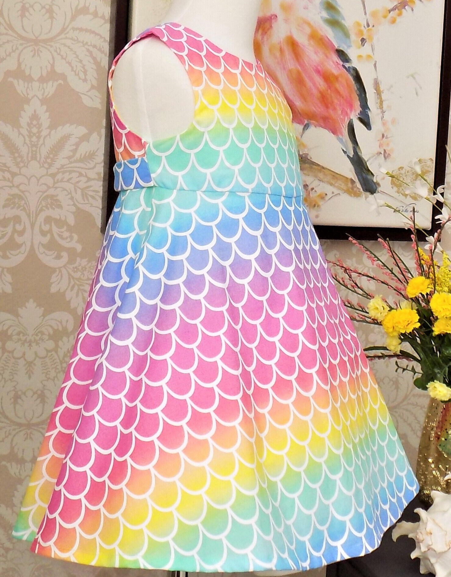 chinese dress ladies Pastel Rainbow Scales Bodycon Mini Dress  Society Of Fat Mermaids