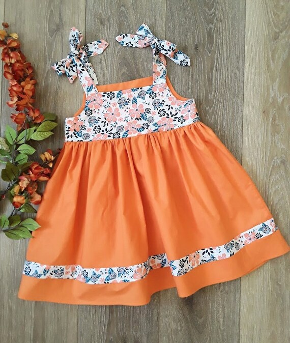 open lace back dress Lola Ruffle Shoulder Ruched Dress Textured Orange