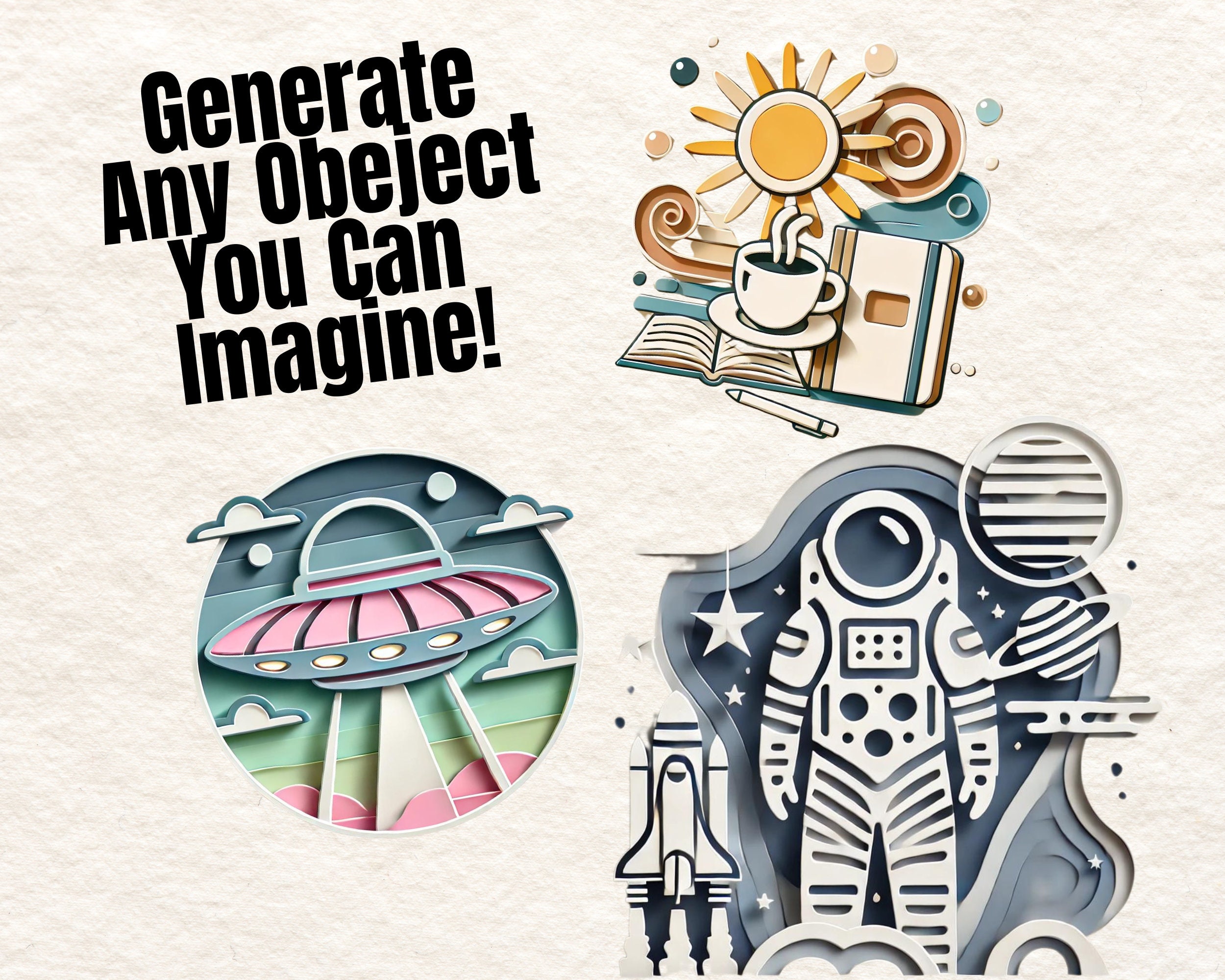 Chatgpt Prompt Digital Sticker Papercut Style Vector Generator Perfect ...