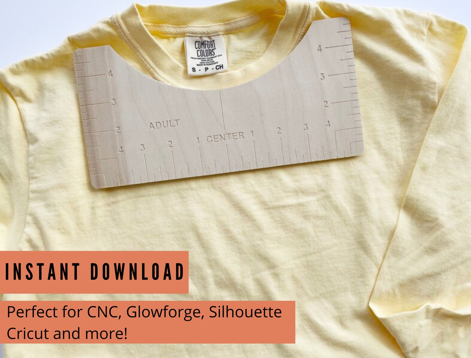 Tee Shirt Alignment Tool Digital File Tshirt Centering Tool Etsy