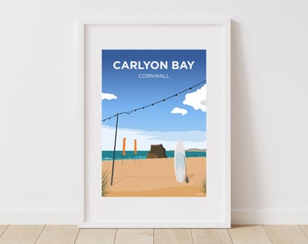 Carlyon Bay Beach, Cornwall