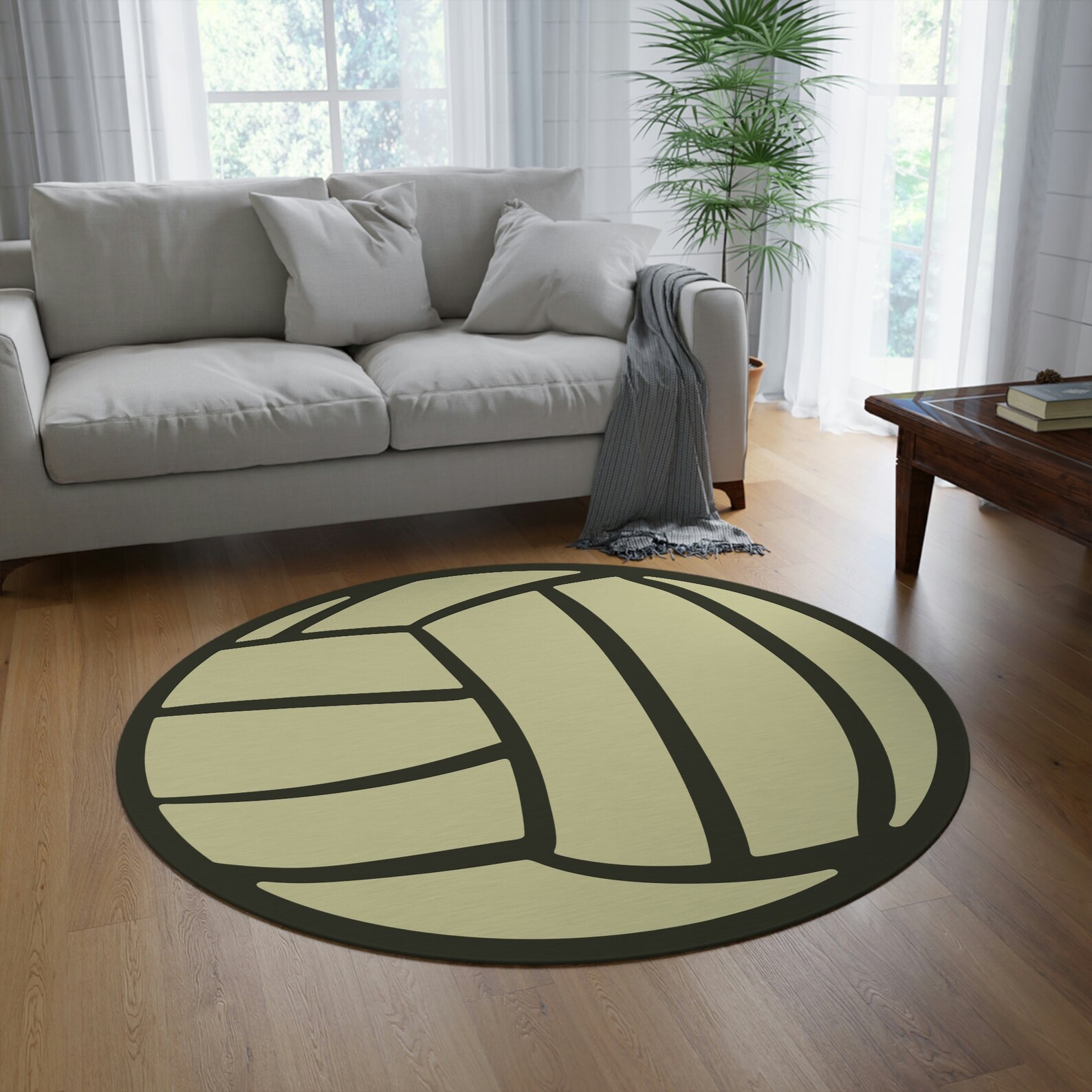 Volleyball Rug | Gift * Volleyball Decor * Children Home Decor * Kids ...