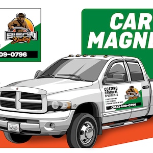 Custom Car Magnet Design, Door Magnet sign, Decals for Doors, Vehicle magnet, Car magnet