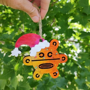 Puerto Rican Christmas Ornament // Laser SVG Cut File // Taino Petroglyphs // Boricua Gift // Pattern glowforge omtech cricut silhouette