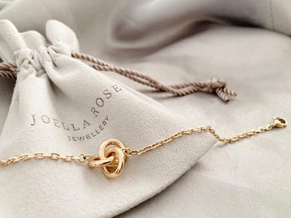 Bracciale Intrecciato Donna Acciaio Semirigido color Oro con