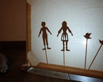Hansel and Gretel puppets | shadow theatre for kids | handmade educational toy | story telling