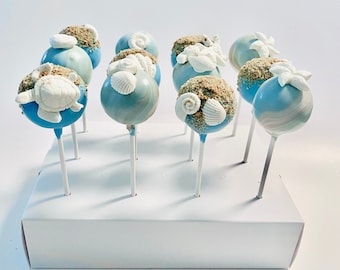 Beach Cake Pops