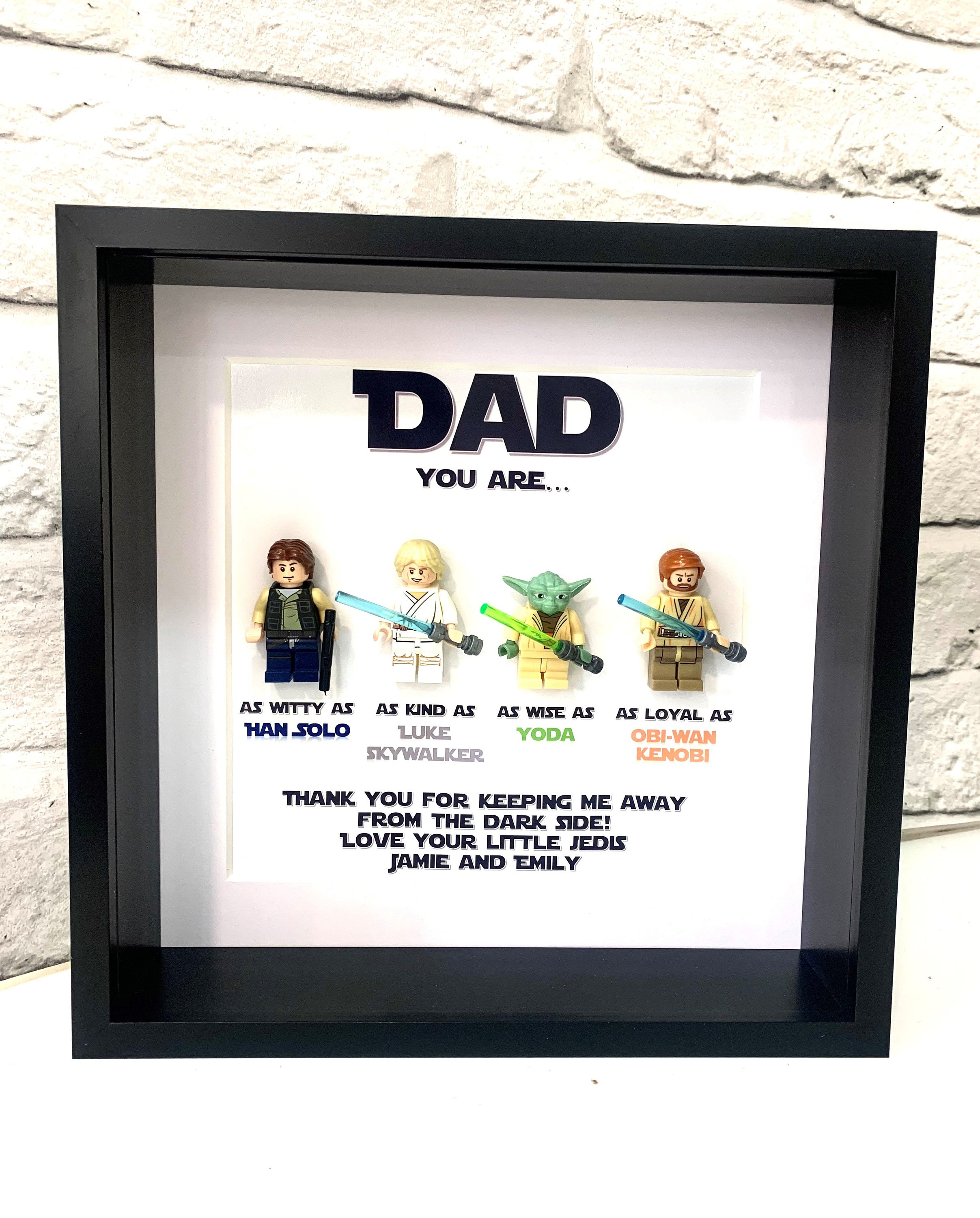 Personalised Fathers Day Gifts Personalised Star Wars Gifts Personalised Birthday Gifts Gifts for Dad Gifts for Daddy Gifts for Son Etsy