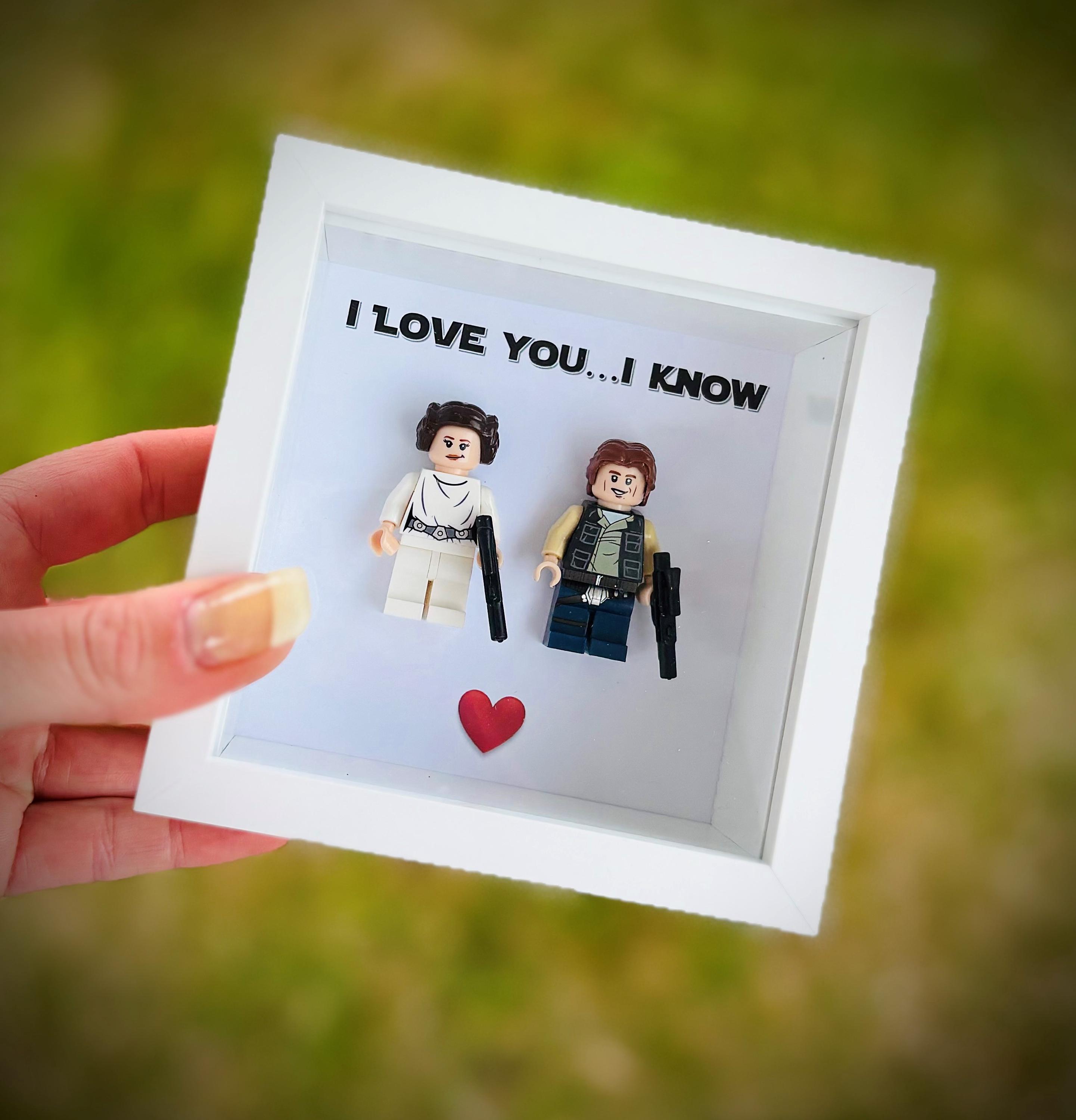 I Love You I Know Star Wars Gift, Personalized Gift for Him 