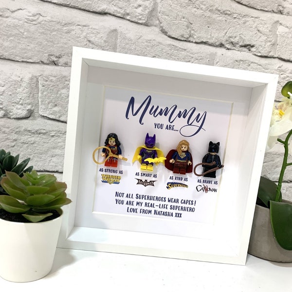 Personalised Gifts for Mum, Mothers Day Present, Gifts for Mother's Day, Birthday Gifts for Mum, Personalised Superhero Gifts, Supermum!