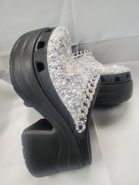 Siren Clog W/ Full Embellishments (adult) - Etsy Siren Clog W/ Full Embellishments (adult) - Etsy