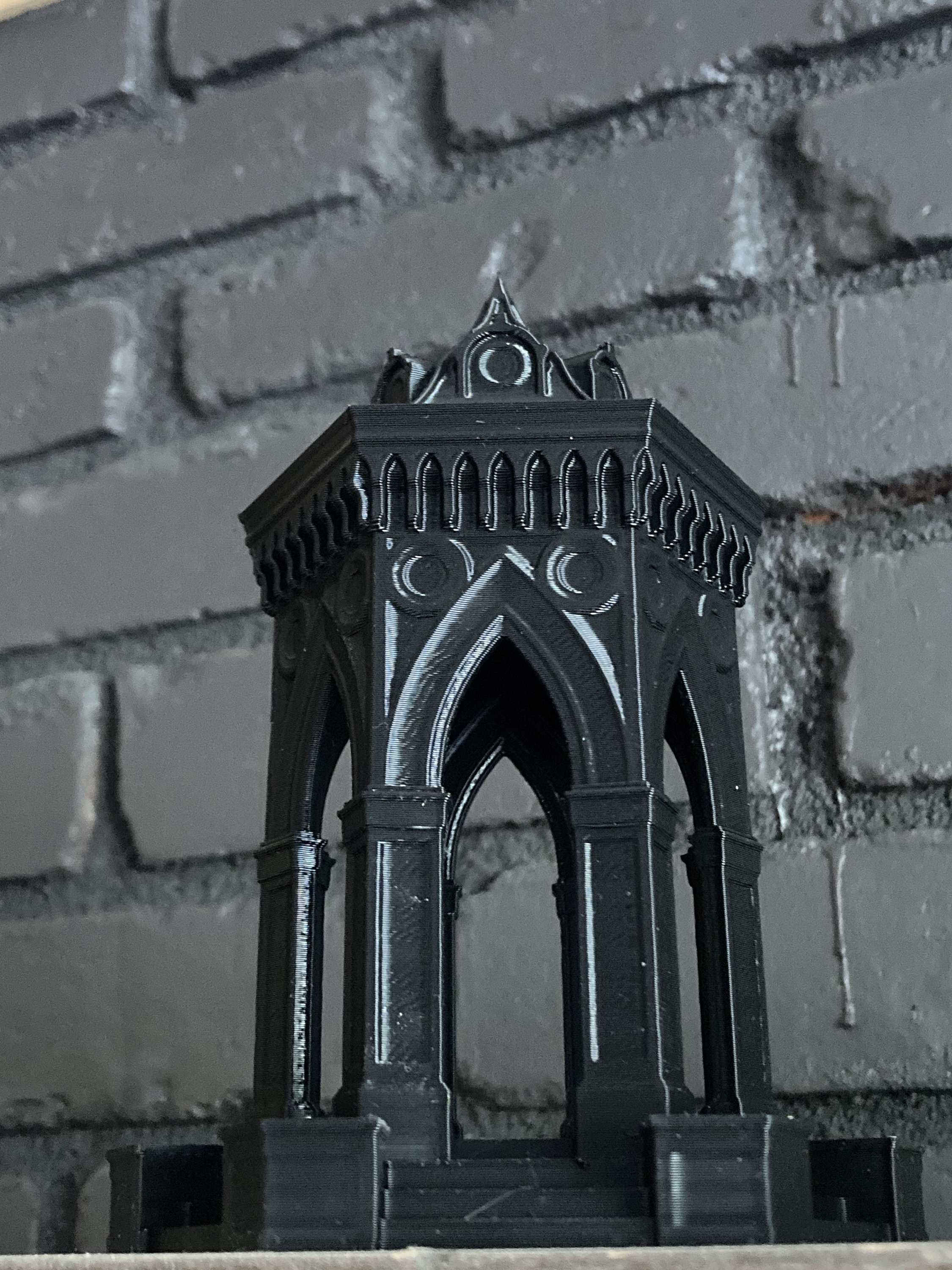 Gothic Gazebo Decor 3D Printed Prop Dark Home Decor Etsy Gothic Gazebo Decor 3D Printed Prop Dark Home Decor Etsy