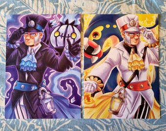 Pkmn Subway Masters Ingo y Emmet // Impresiones A5