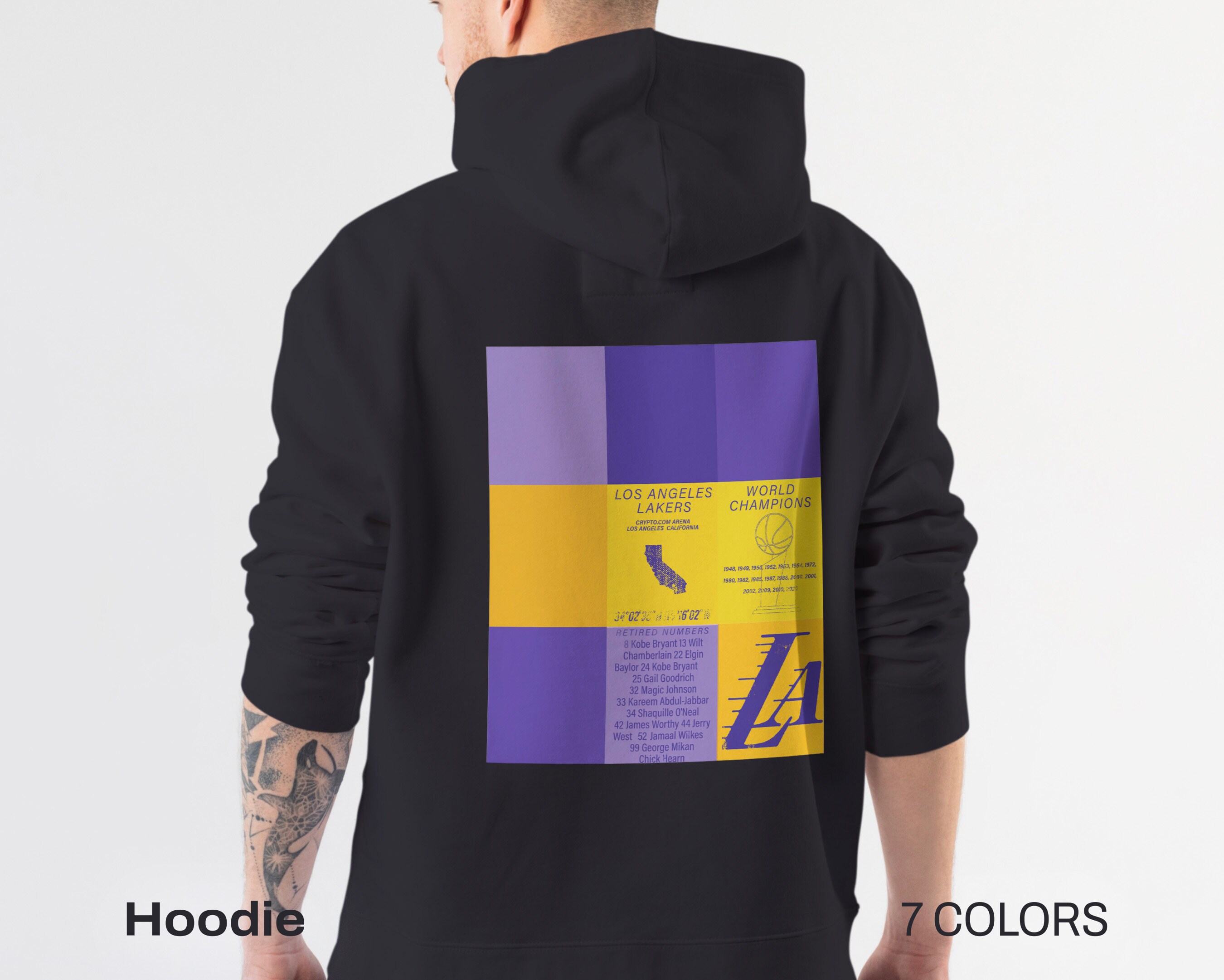 Lakers Kobe Hoodie  Los Angeles Devin Hoodie