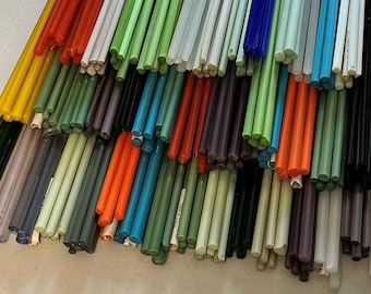 Stringer rods for glass blowing and lampworking, EFFETRE stringer COE 104, Bead making