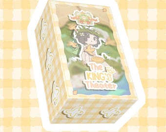 The King's Theater Tarot Deck, Whimsical Storybook Tarot, RWS-Inspired