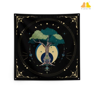 Wonderland -- Tree of Life-Lesetuch - inklusive Designer-Karte