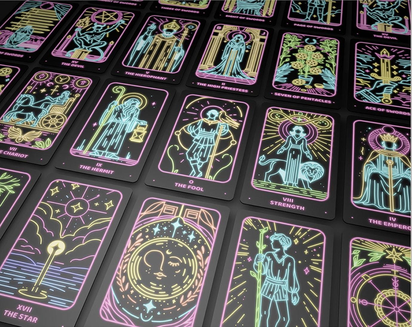 Does anyone know anything about these NANA tarot cards? : r