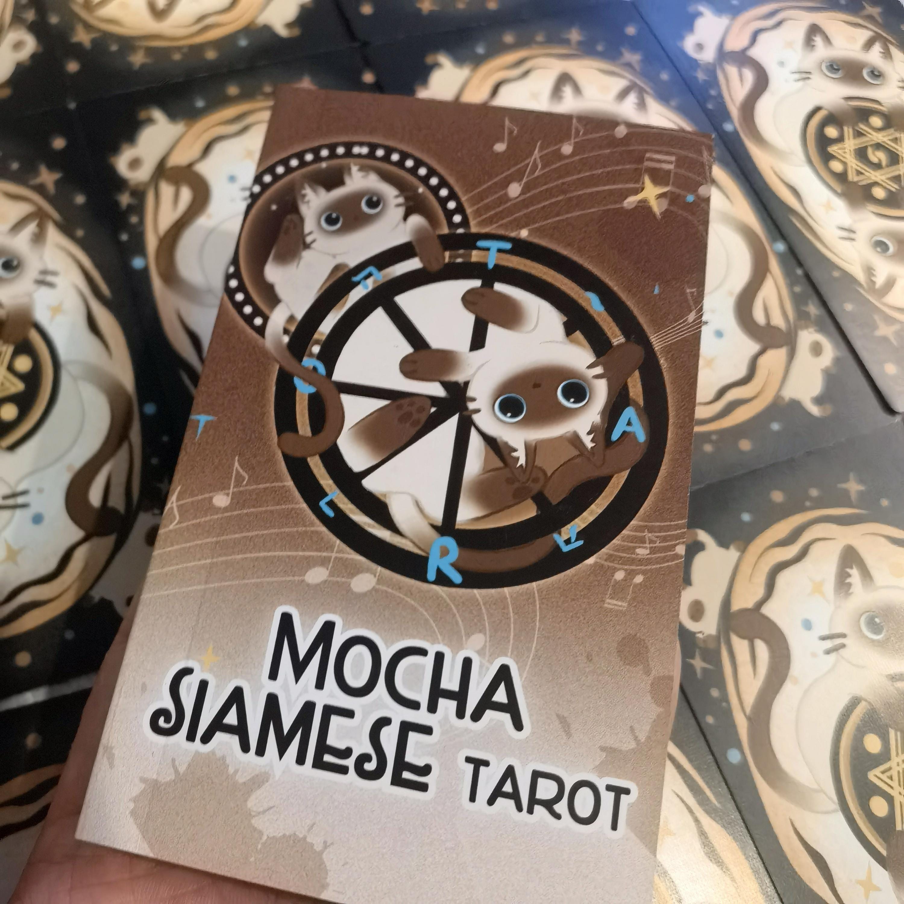 Mocha Siamese Cat Tarot Deck: 78-card Set for Cat Lovers - Etsy