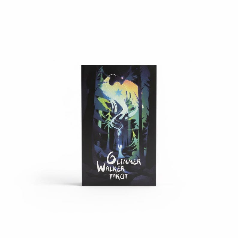 Glimmer Walker Tarot Deck v2: 78-Card RW Deck with Gilded Edges Pocket Edition