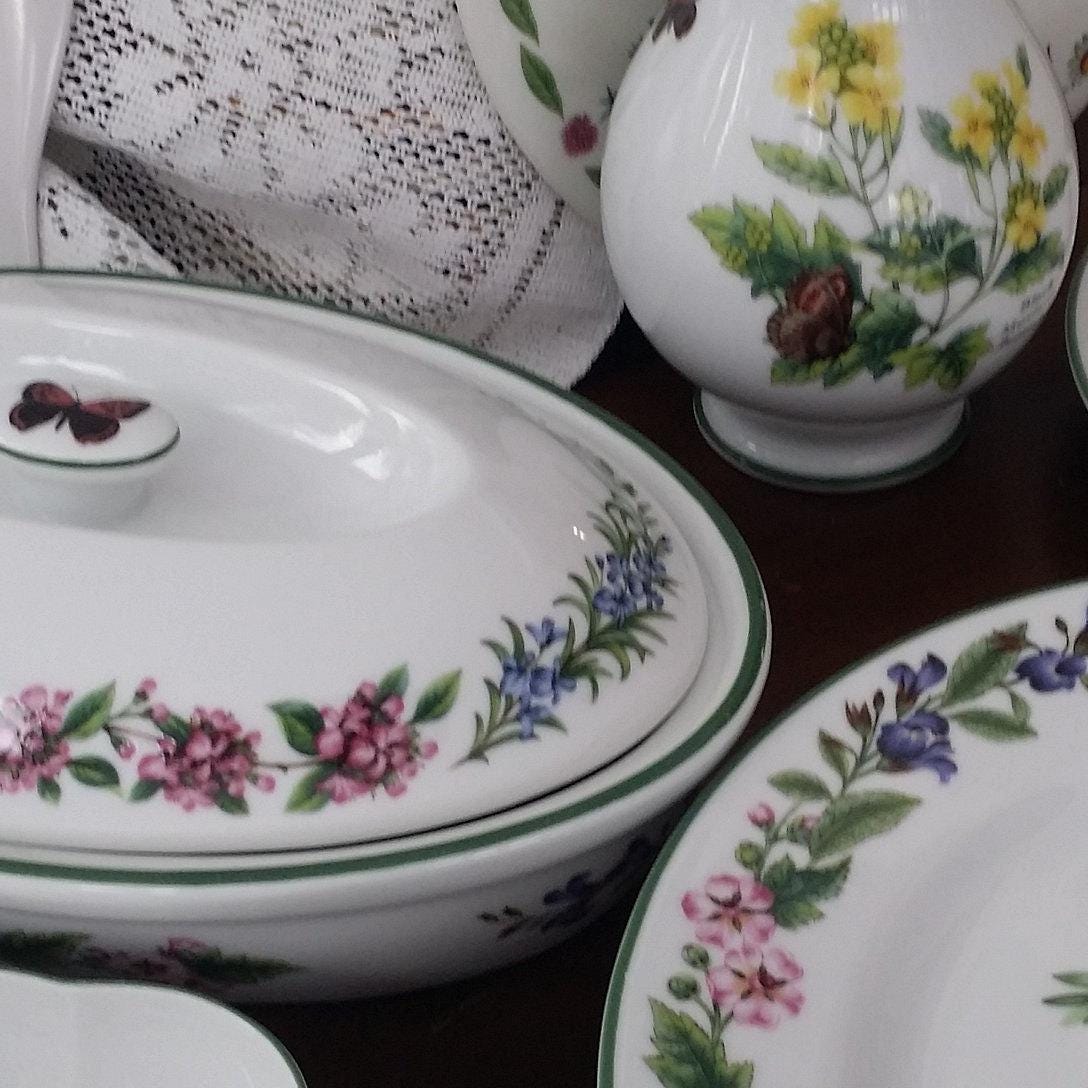 Royal Worcester Herbs Vintage 1990's Excellent Condition, Great