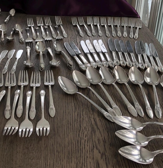 First Love, 1847 Rogers Bros. First Love Pattern, Silverplate