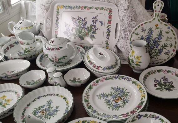 Royal Worcester Herbs Vintage 1990's Excellent Condition, Great
