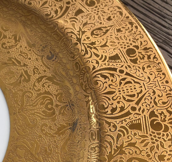 Royal Bavarian Hutschenreuther SELB, HUT 660, 22 Carat Gold
